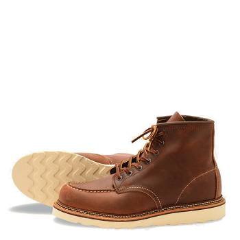 Red Wing Férfi Heritage Classic Moc 6 Inch Bakancs Barna